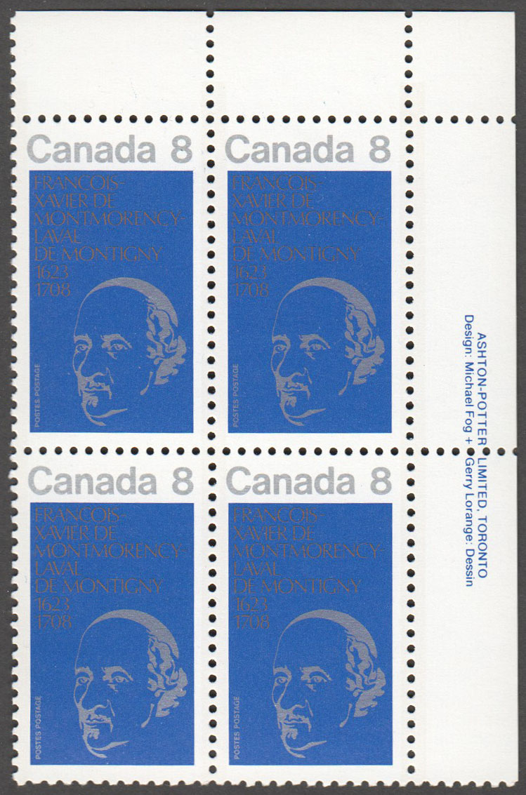 Canada Scott 611 MNH PB UR (A9-13) - Click Image to Close